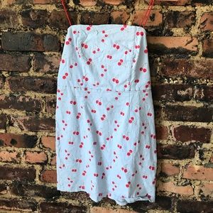 Urban outfitters mini cherry dress